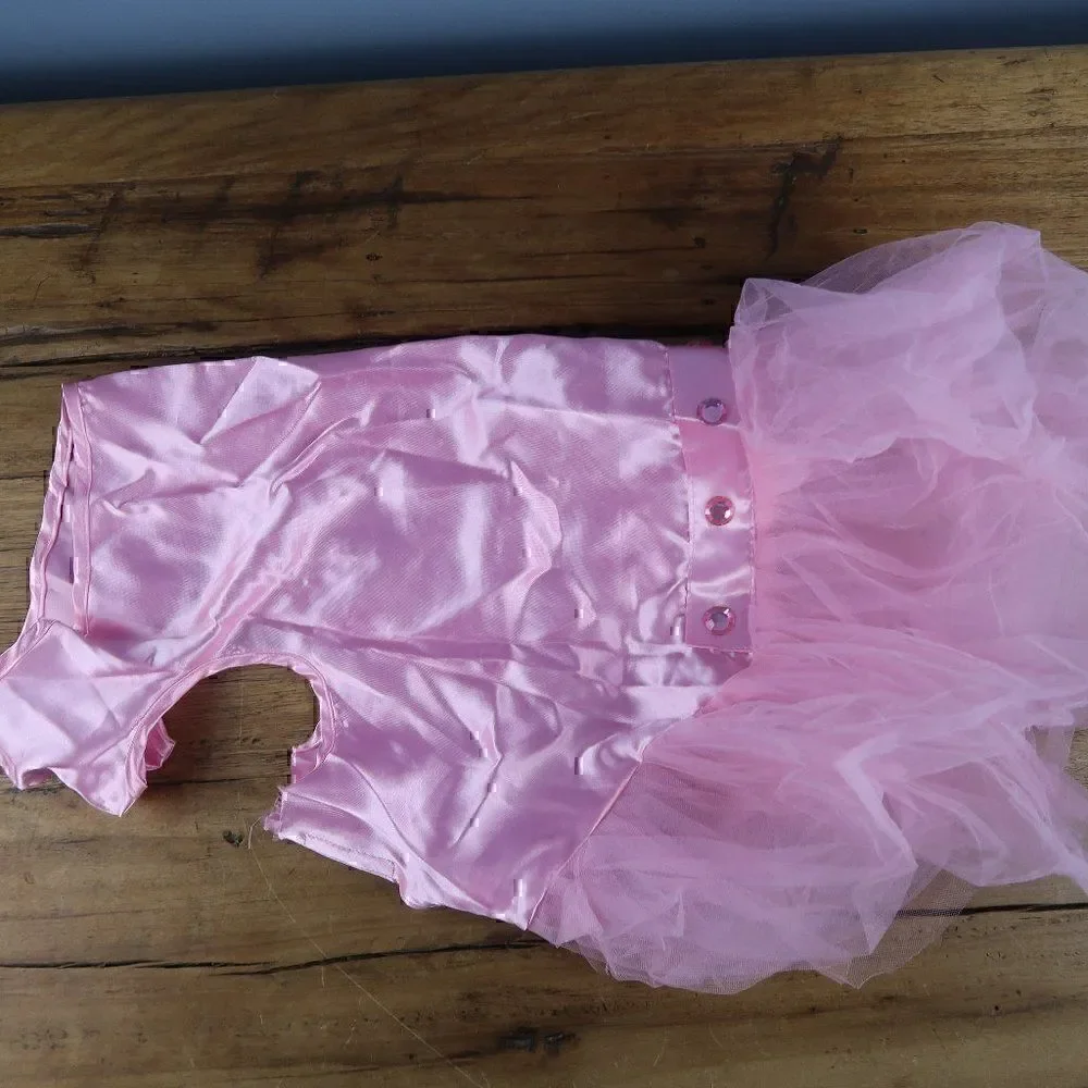 EAST SIDE COLLECTION PINK TUTU PARTY BALLERINA DRESS SIZE SMALL
